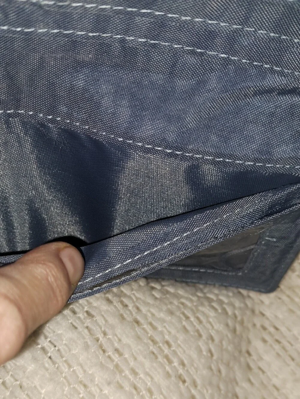 Kids Sloth Wallet - Navy with Gray Sloths